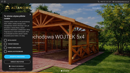 Nowoczesne altany i domki ogrodowe na wymiar – Altanowo.pl